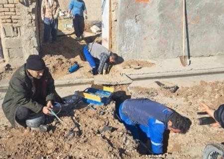 استانداردسازی ۲۵۰ فقره از انشعابات آب قدیمی در میاندوآب