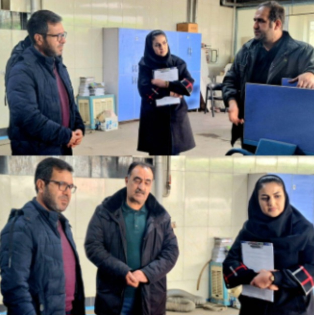 بازدید رئیس اداره حفاظت محیط زیست شهرستان میاندوآب از مرکز معاینه فنی خودرو