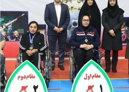 درخشش بانوی تیراندازمیاندوآبی در رقابتهای کشوری