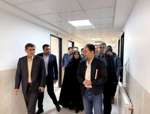 بررسی روند اجرای طرح احداث مجتمع اداری شهرستان باروق