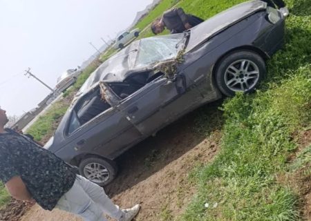 حادثه رانندگی در محور بوکان _ میاندوآب