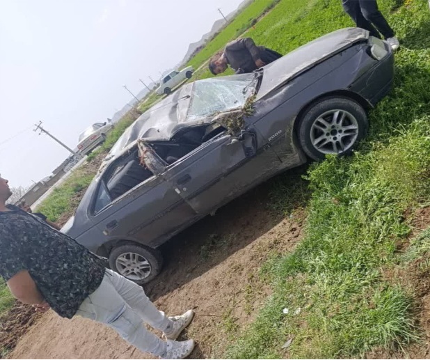 حادثه رانندگی در محور بوکان _ میاندوآب