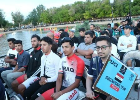 حضور #دوچرخه_سوار ملی پوش میاندوآبی در سی و هفتمین دوره تور بین‌المللی دوچرخه سواری ایران -آذربایجان