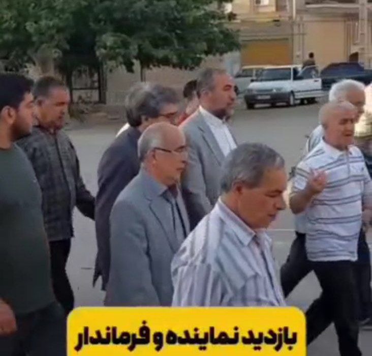 بازدید نماینده مردم شریف شهرستان های میاندوآب، چهاربرج و باروق از مناطق کوی جهادگران و حافظ 
