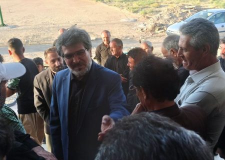 بازدید میدانی نماینده مردم میاندوآب، چهاربرج و باروق از روستای نصیرکندی