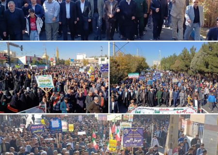 💠 اجتماع بزرگ دانش‌آموزان بیانیه گام دوم انقلاب در میاندوآب برگزار شد. 